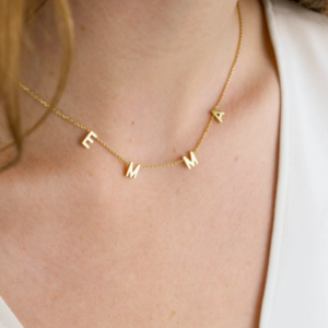 Collar de Iniciales - Goldensilver